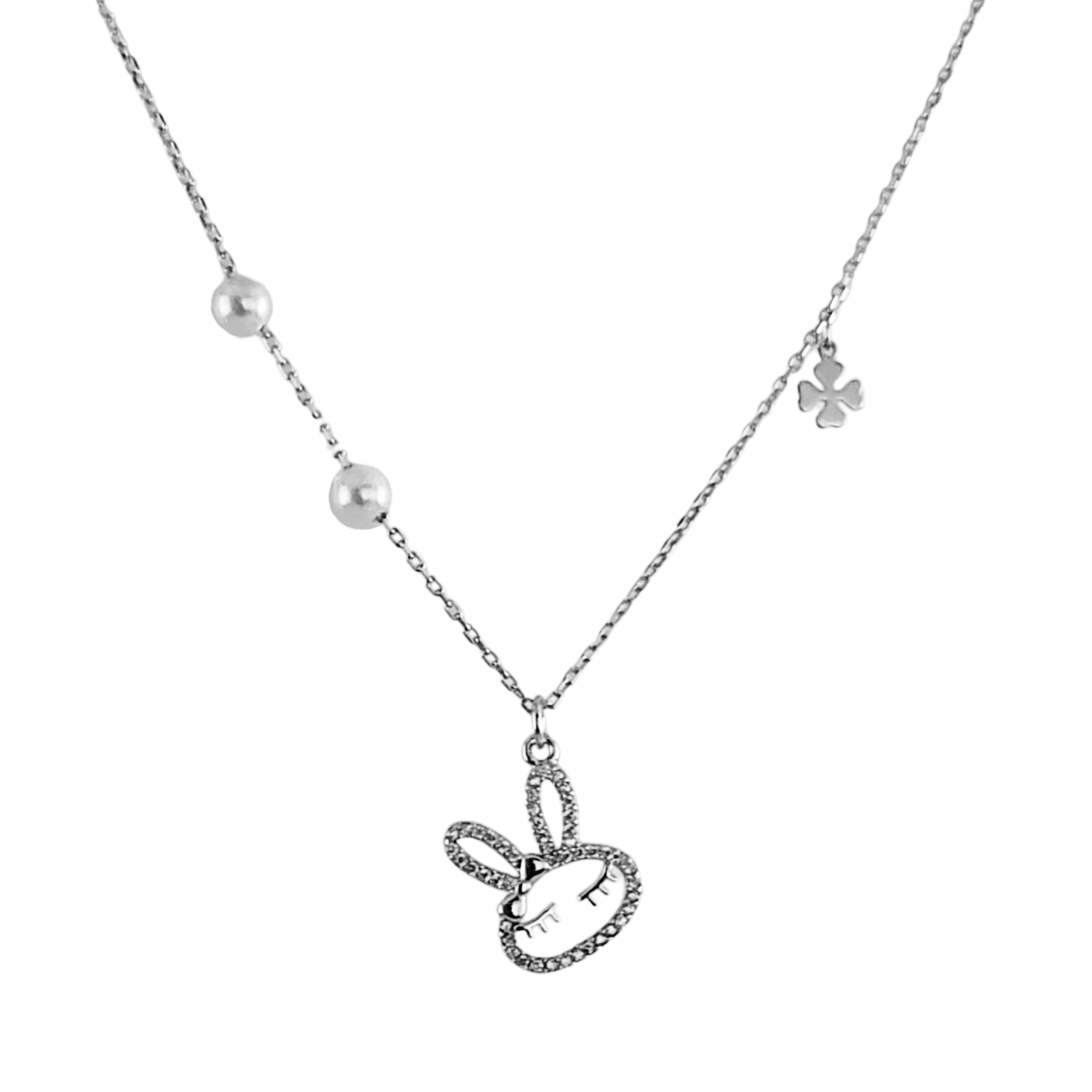 Cute Bunny Pearl Chain