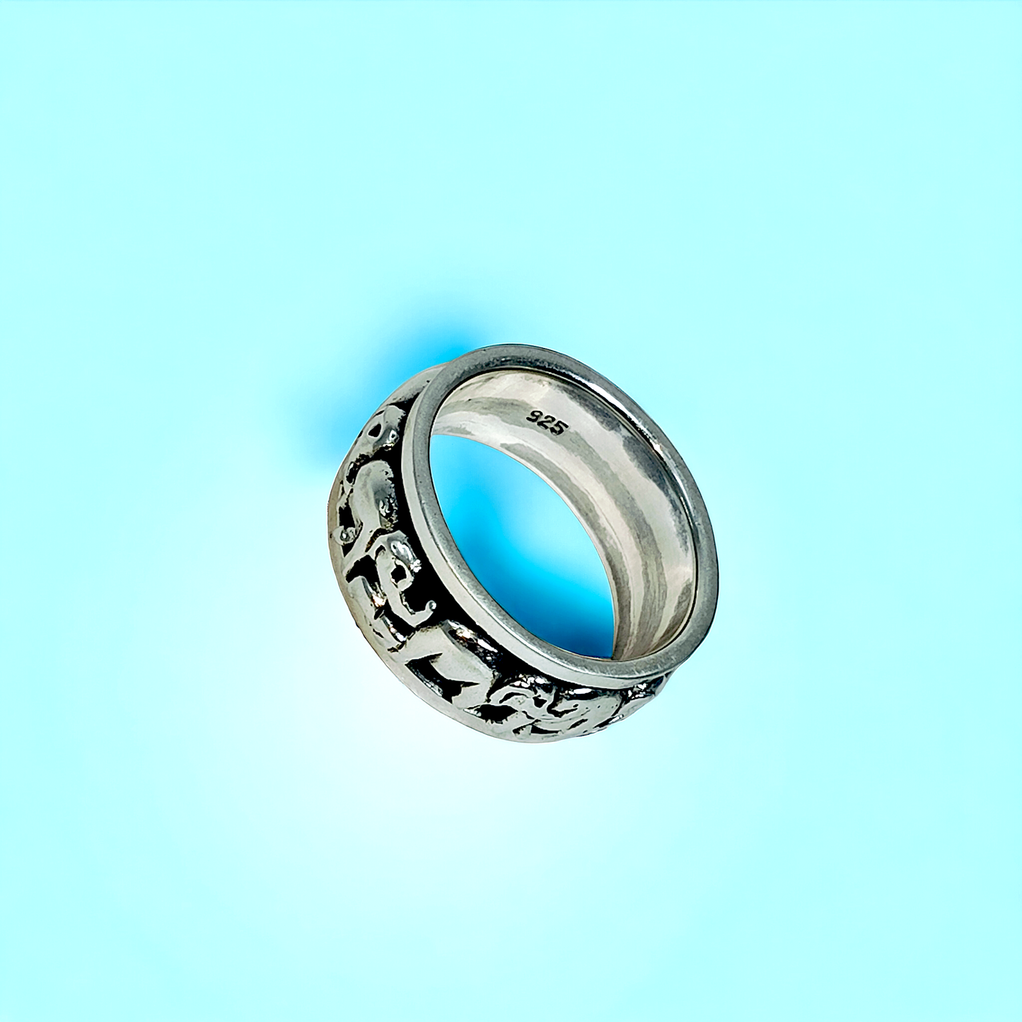 Elephant Spinner Ring