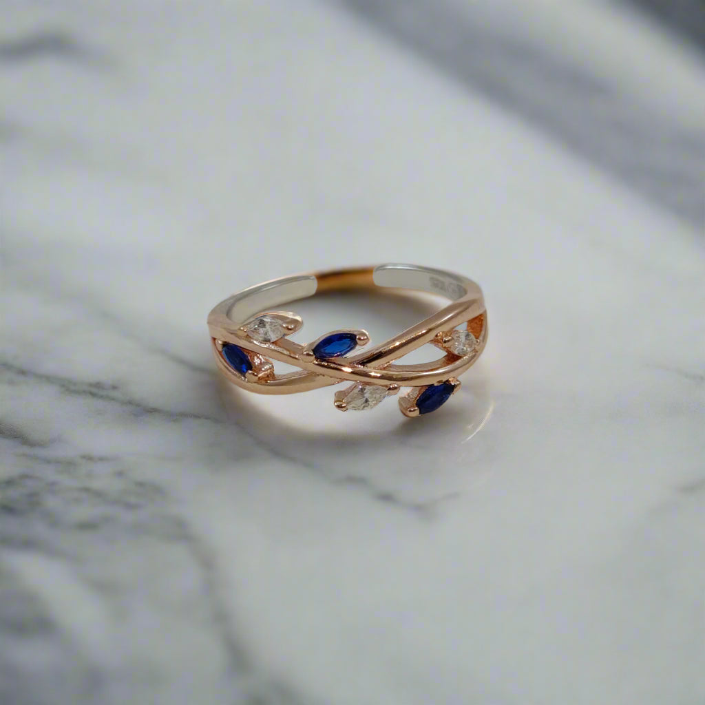 Leafy Silver Ring (RGS)(B)