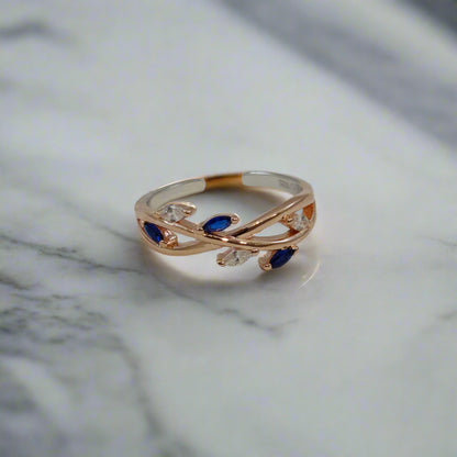 Leafy Silver Ring (RGS)(B)