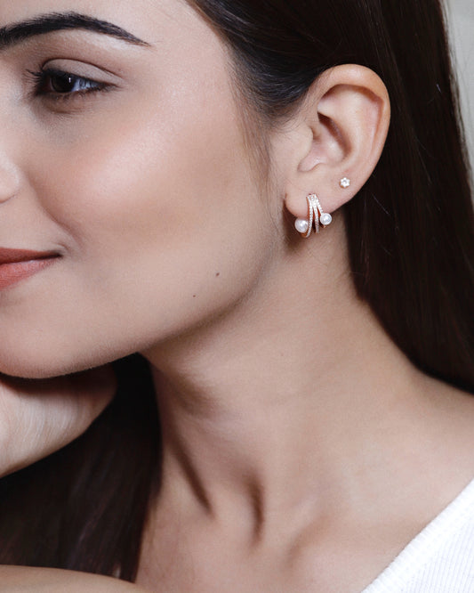 Rosegold Pearl Tops