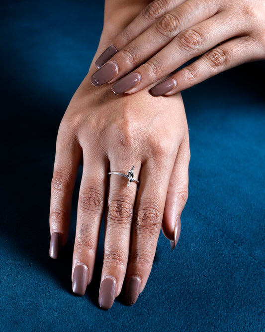 Knot Silver Ring