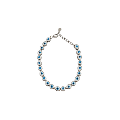 Round Pear Evileye Bracelet