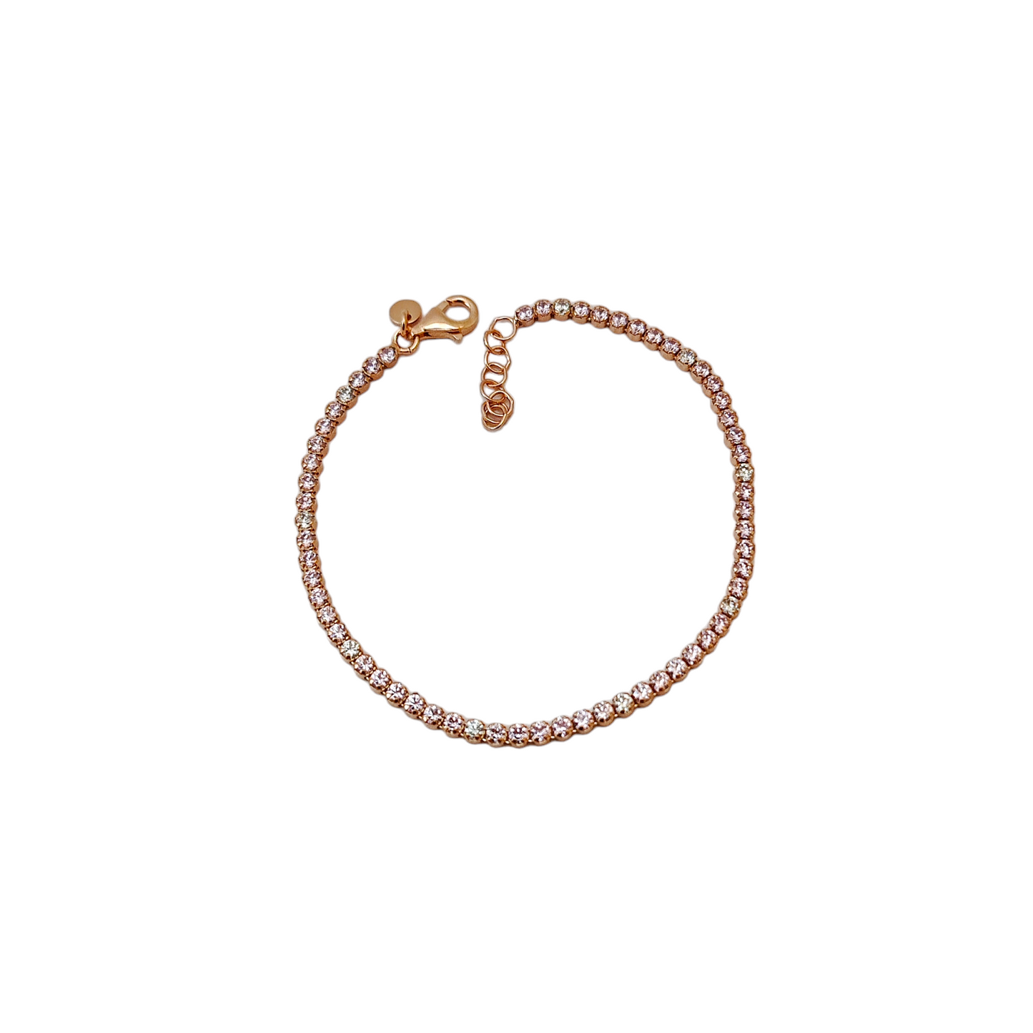 Round Tennis Bracelet