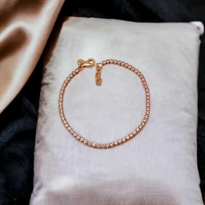 Round Tennis Bracelet