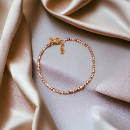 Round Tennis Bracelet