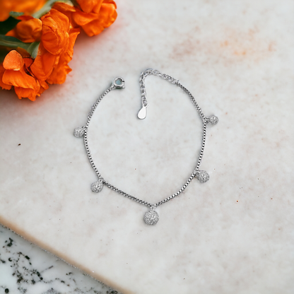CZ Ball Bracelet