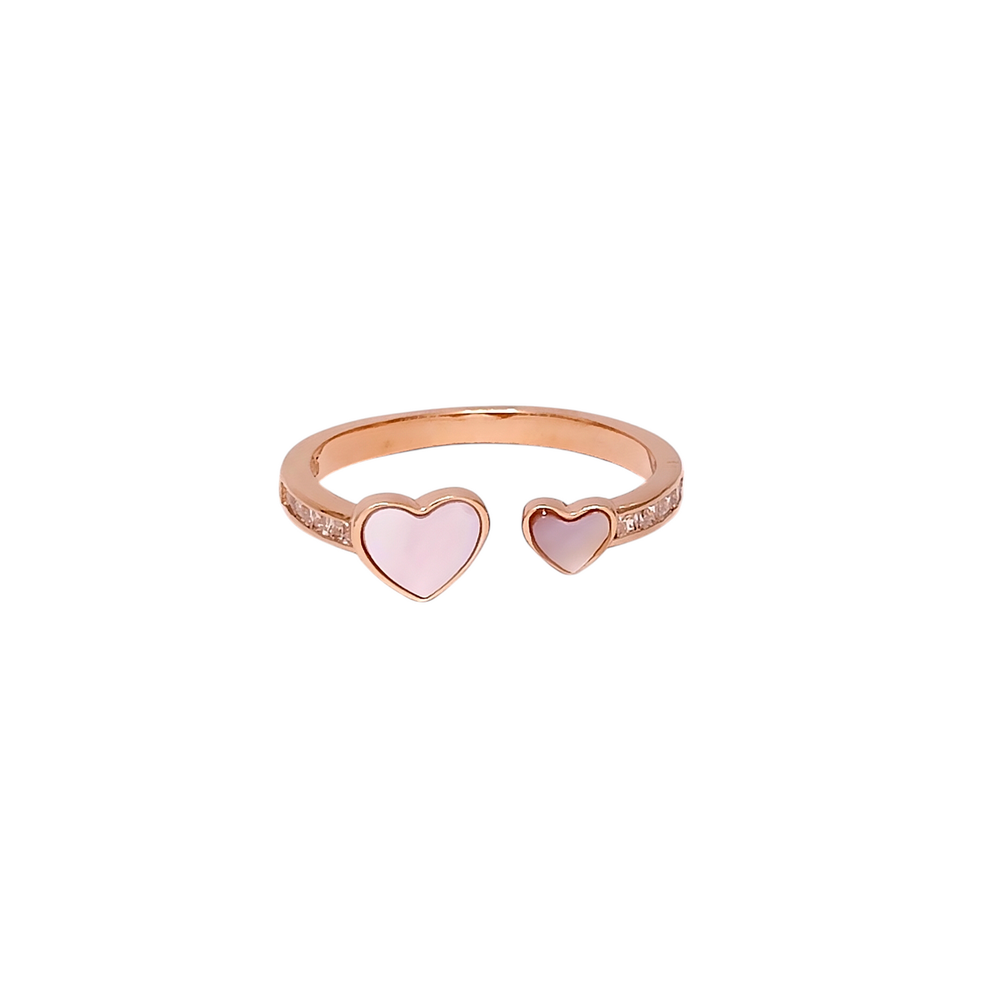 MOP Dual Heart Ring (RG)