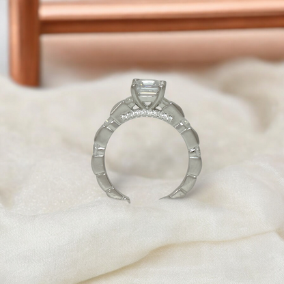 Silver Solitaire Ring (SS02)
