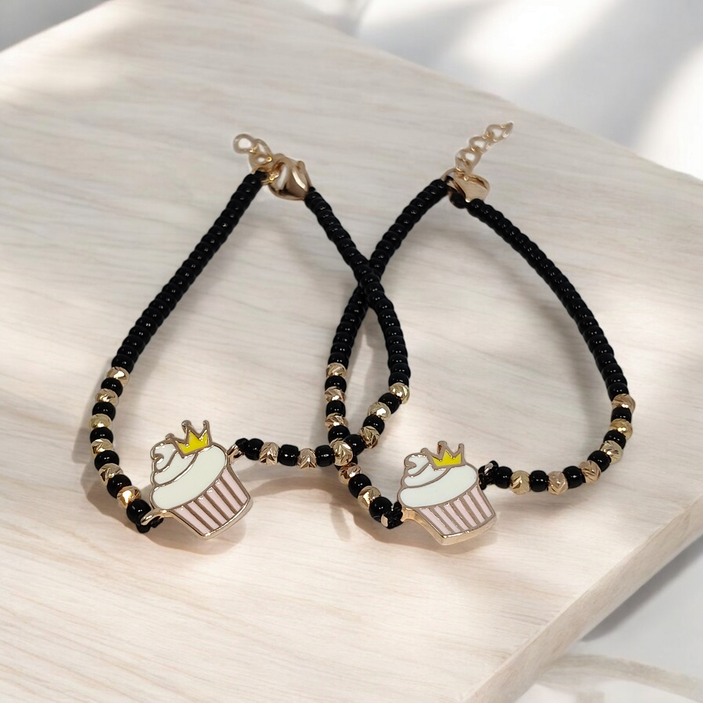 IceCream Charms BlackBeads Nazariya