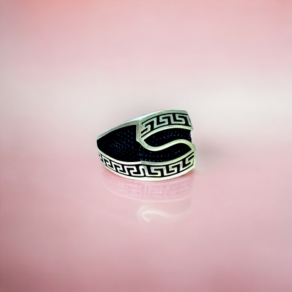 Starry Night Silver Ring