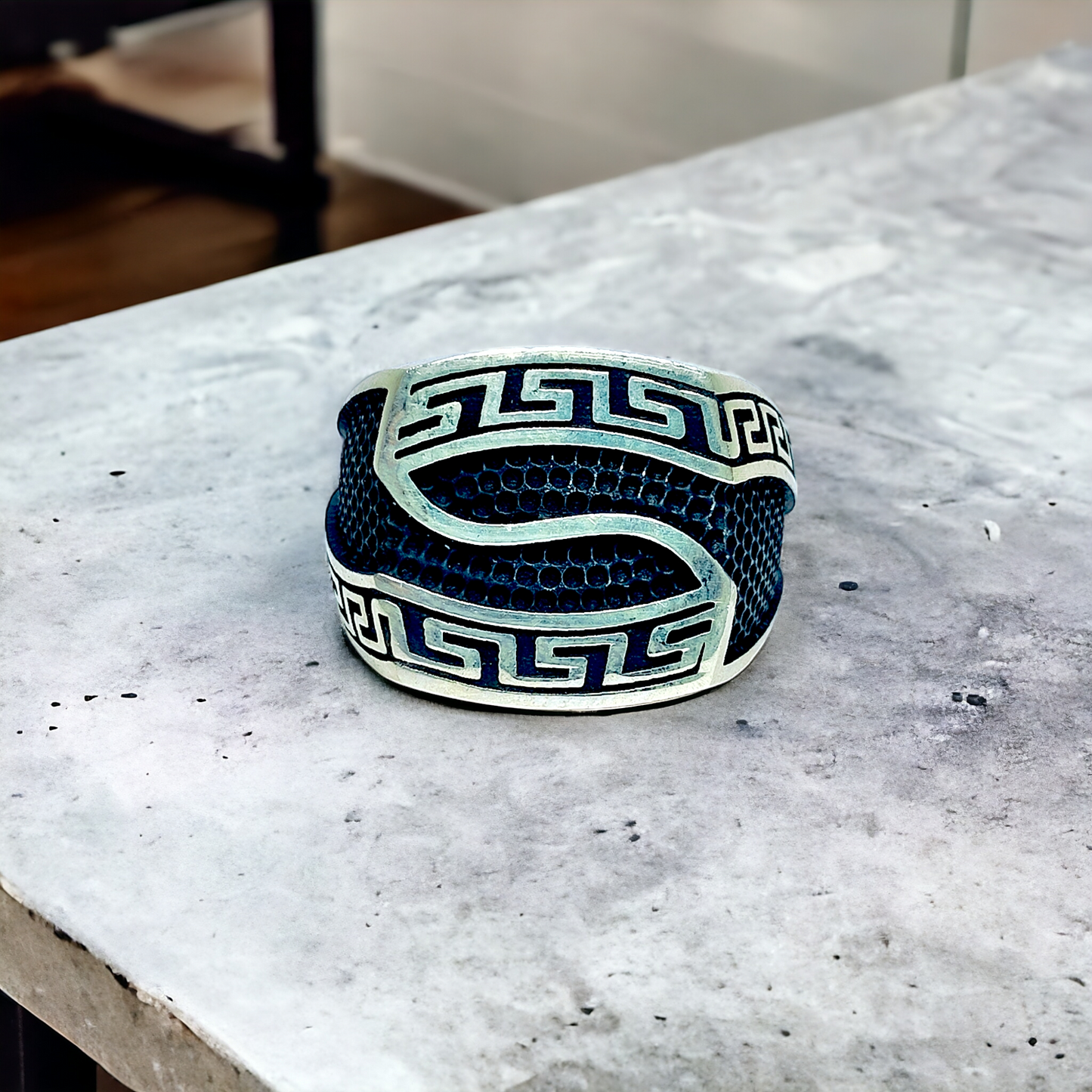 Starry Night Silver Ring