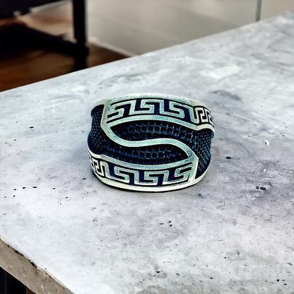 Starry Night Silver Ring