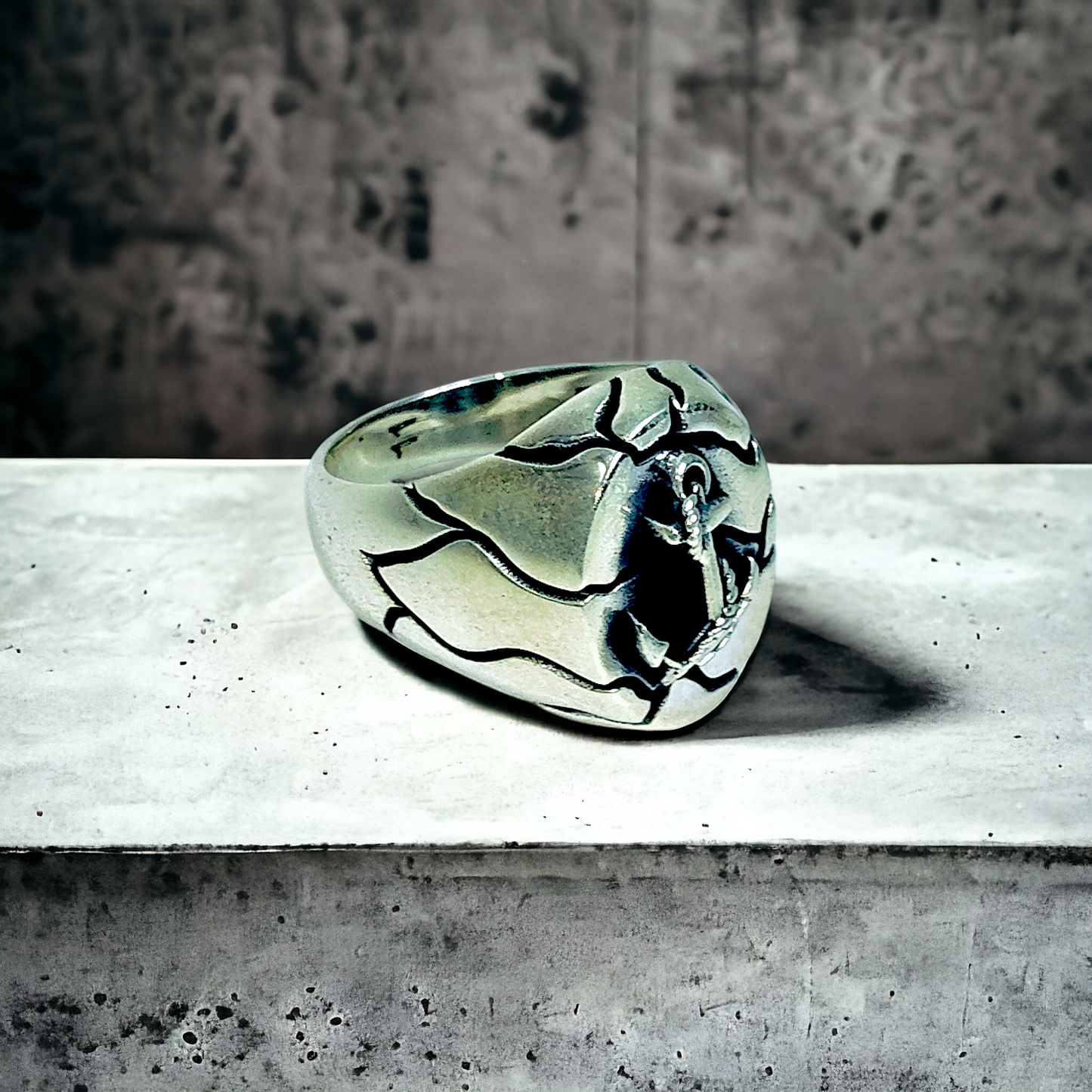 Silver Anchor Ring