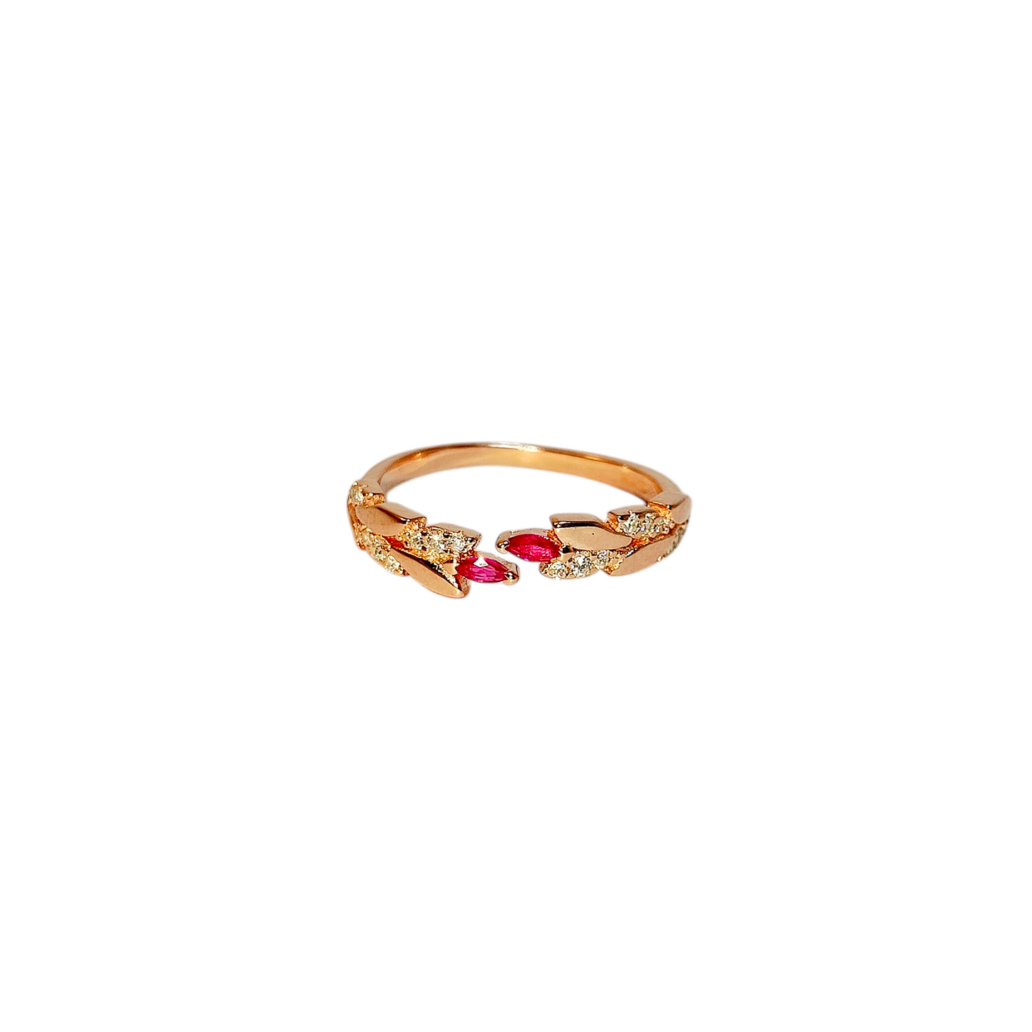 Red Leaf Silver Ring (RGS)