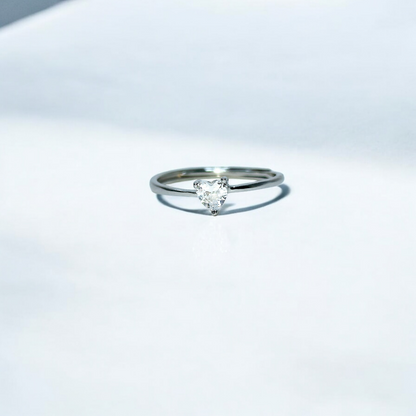 Heart Shape Diamond Ring