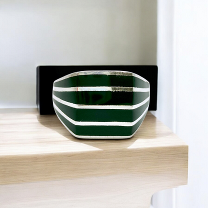 Vintage Black n White Silver Ring