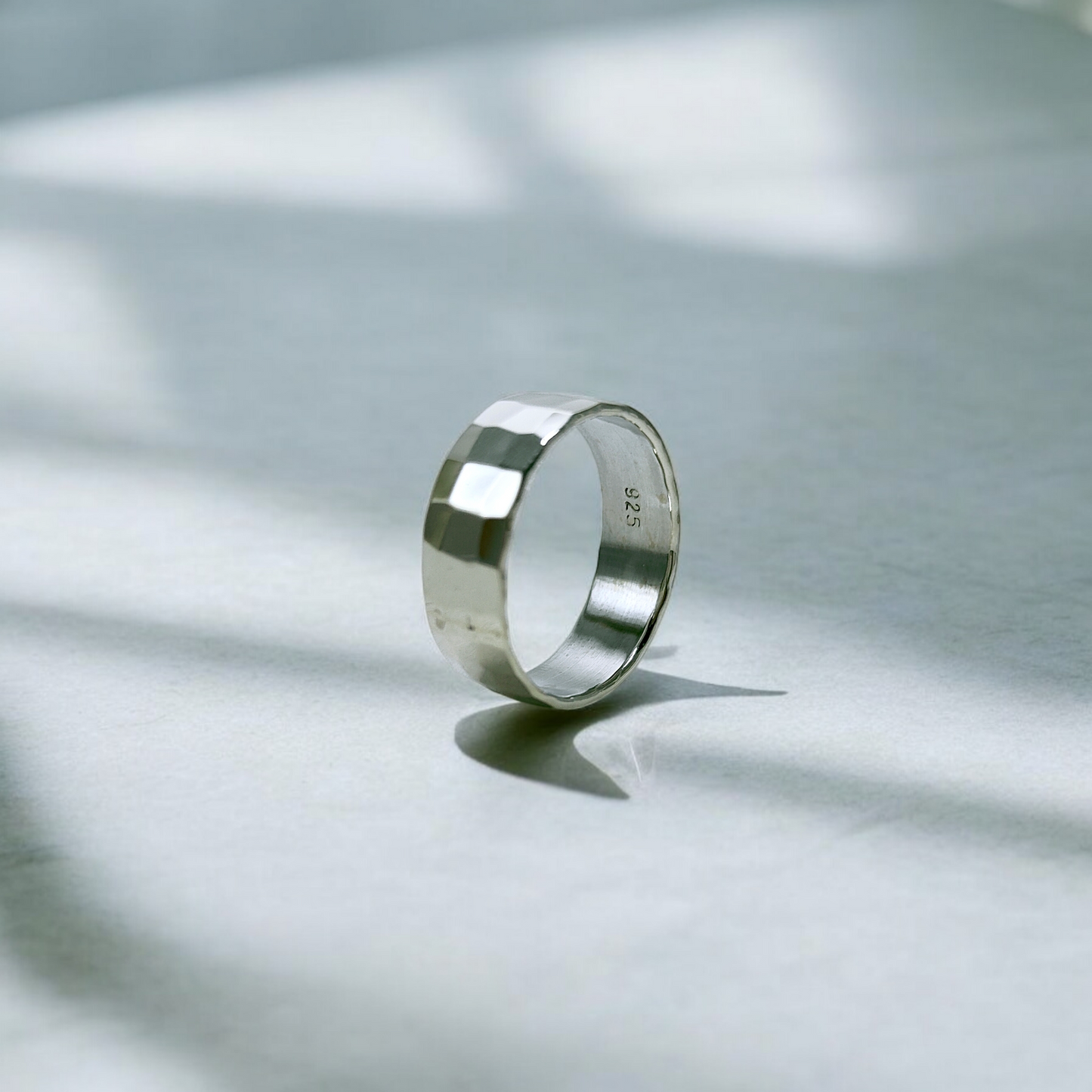 Men's Shinning Silver Ring