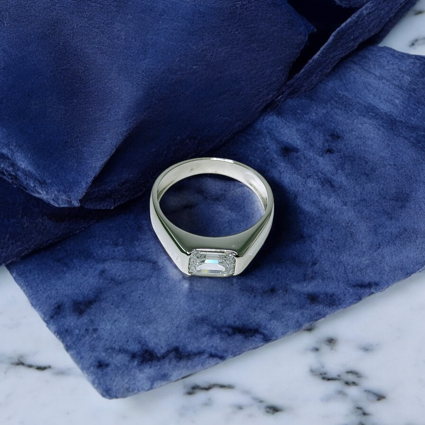 Men's Moissanite Ring