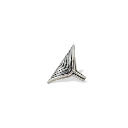 HANDCRAFTED SPIRAL RHOMBUS RING