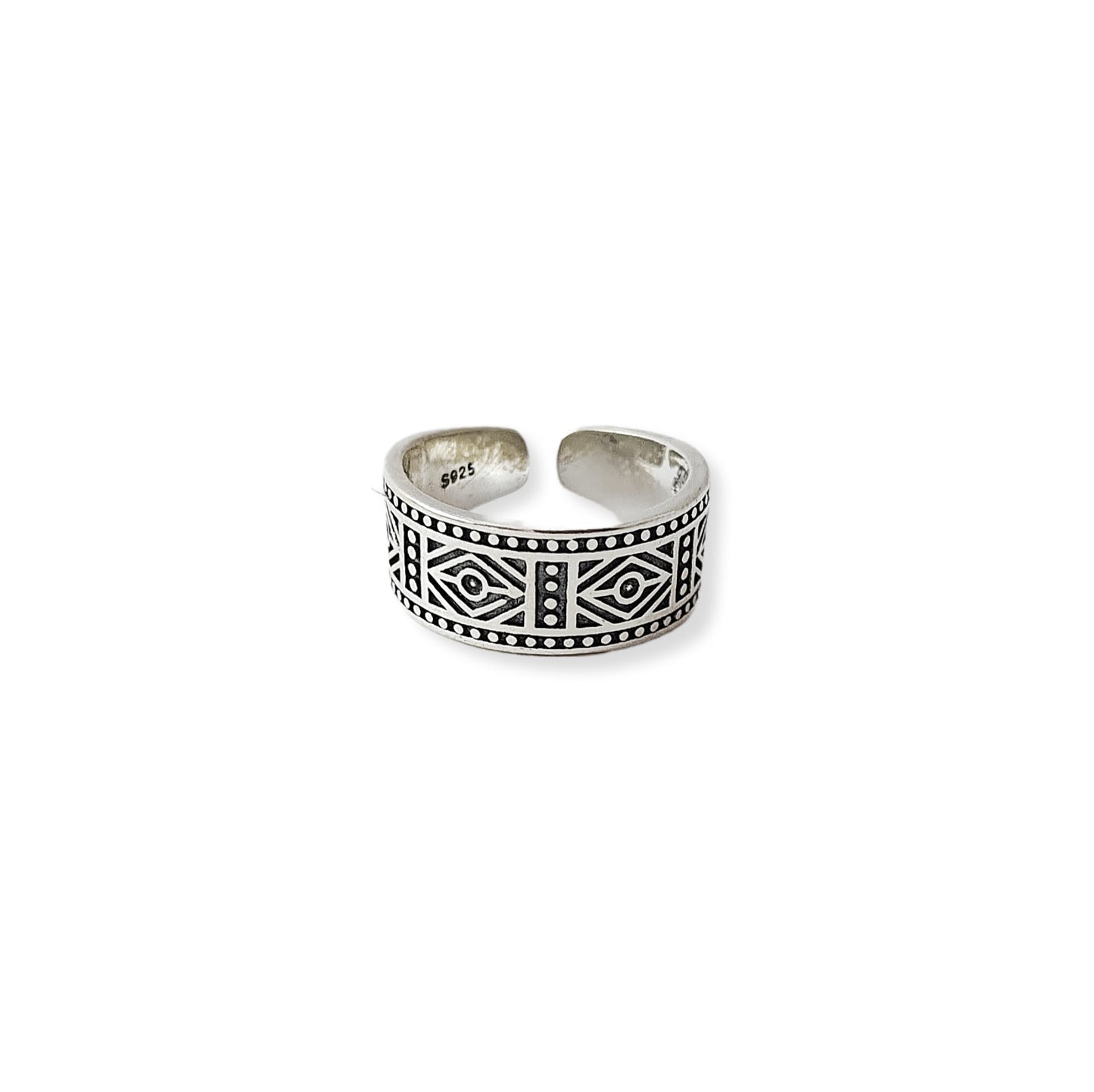 OXIDISED WARLI BAND