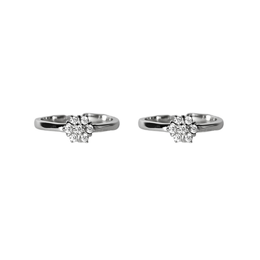 Classic 7 Stone Toe Ring