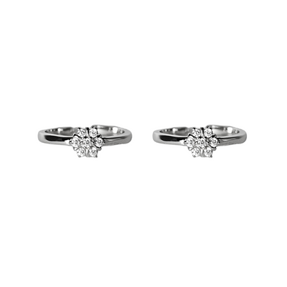 Classic 7 Stone Toe Ring