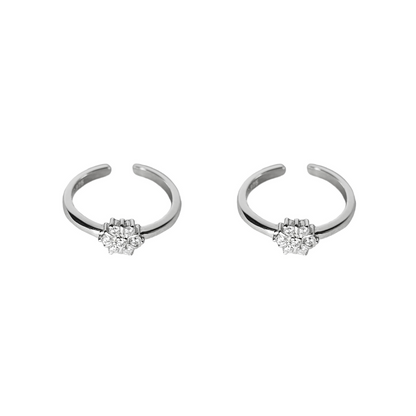 Classic 7 Stone Toe Ring