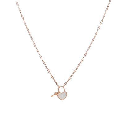 Lock & Key Hearts Chain R