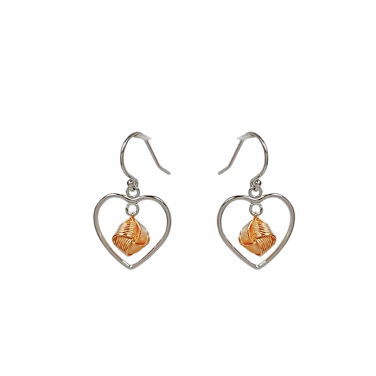 Rosegold Heart Bond Hangs