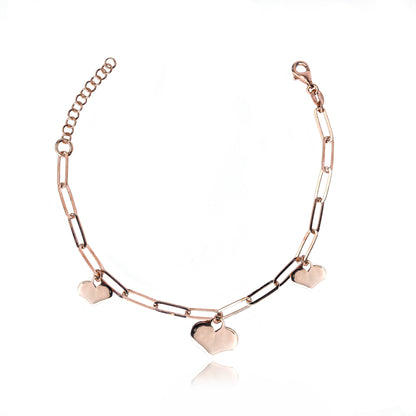 Rosegold Heart Bracelet