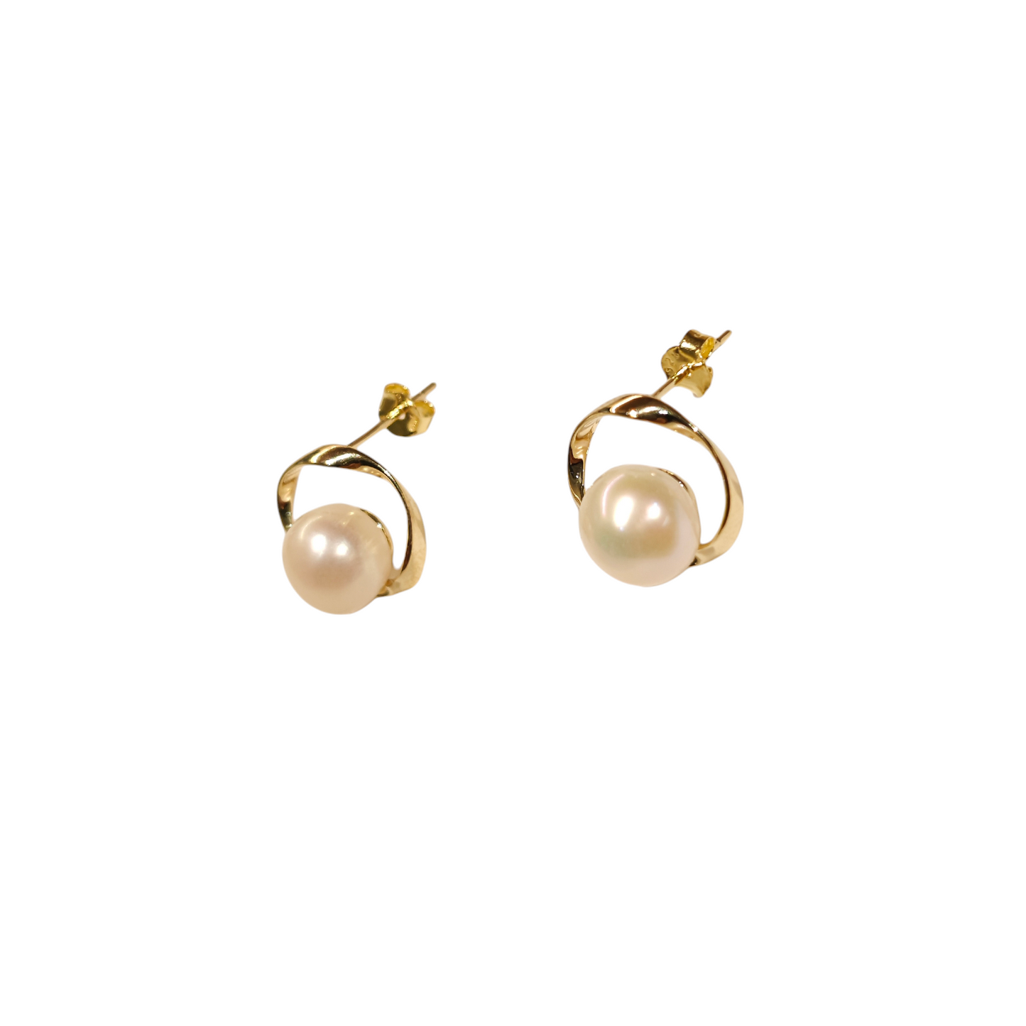 Pearl Studs Gold