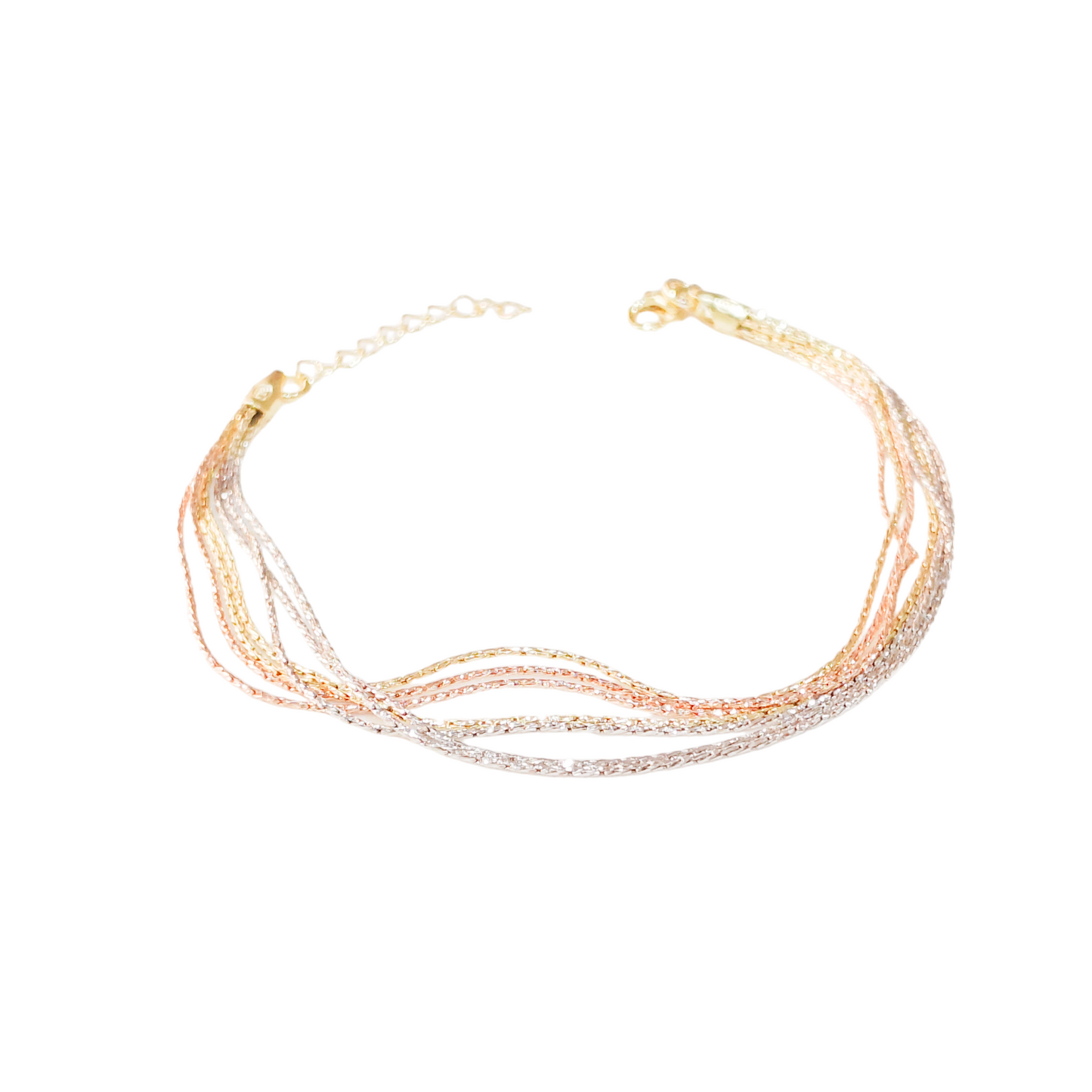 7 Line Multistrand Bracelet