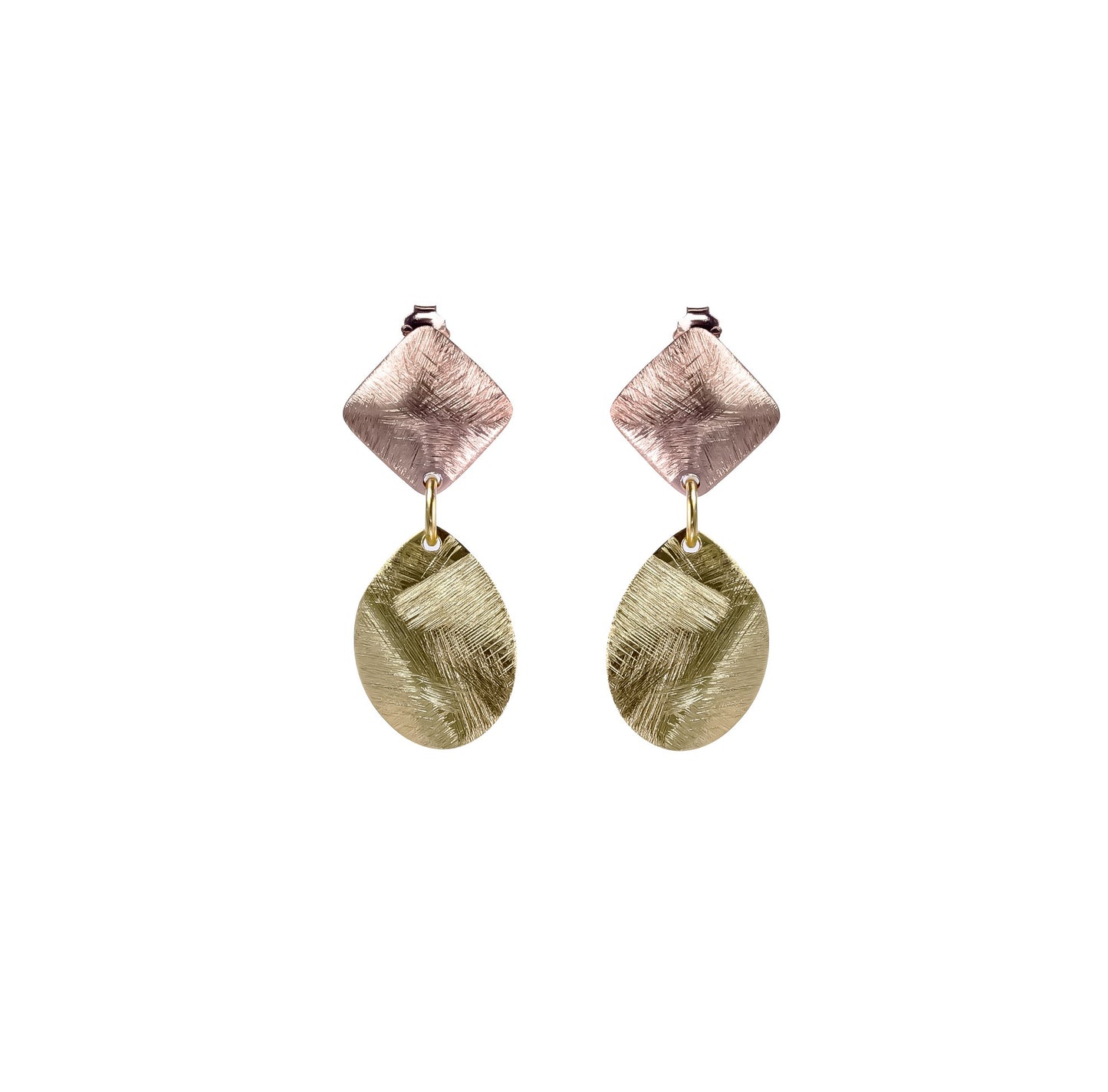Twotone Exquisite Earrings