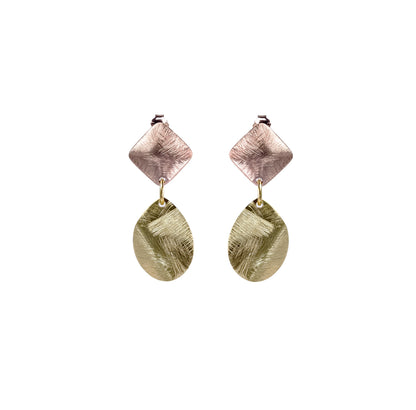 Twotone Exquisite Earrings