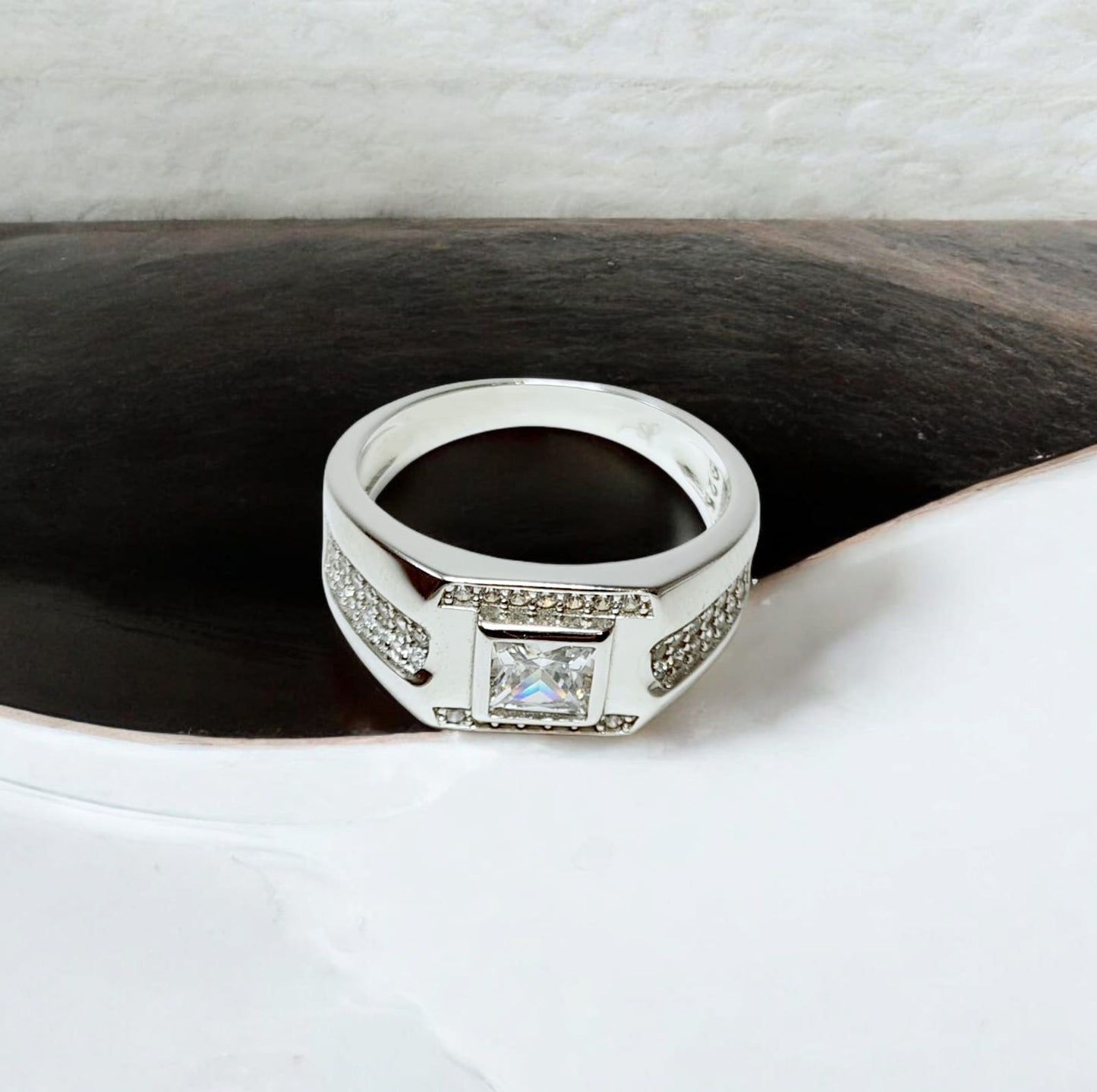 Sterling Silver Mens's Ring