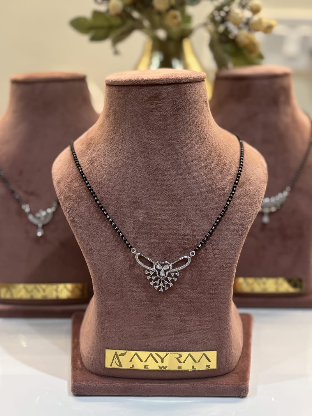 Unicorn CZ mangalsutra