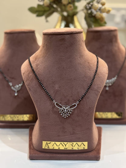 Unicorn CZ mangalsutra