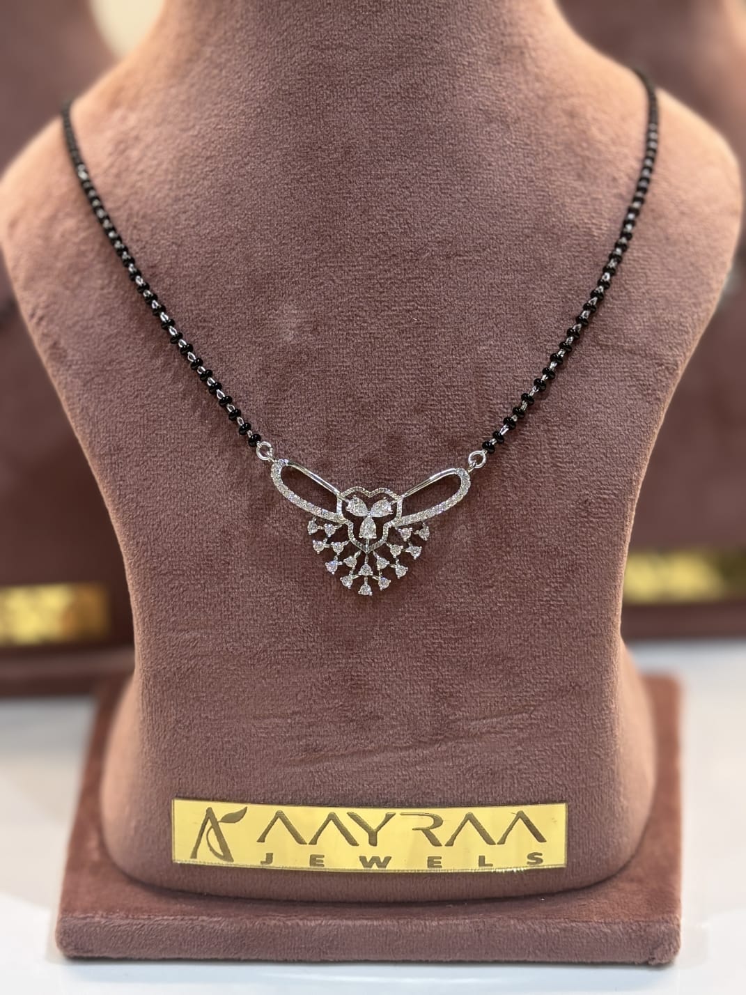 Unicorn CZ mangalsutra