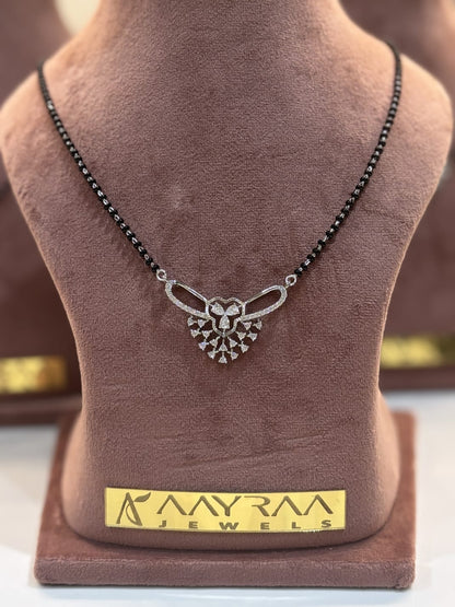 Unicorn CZ mangalsutra