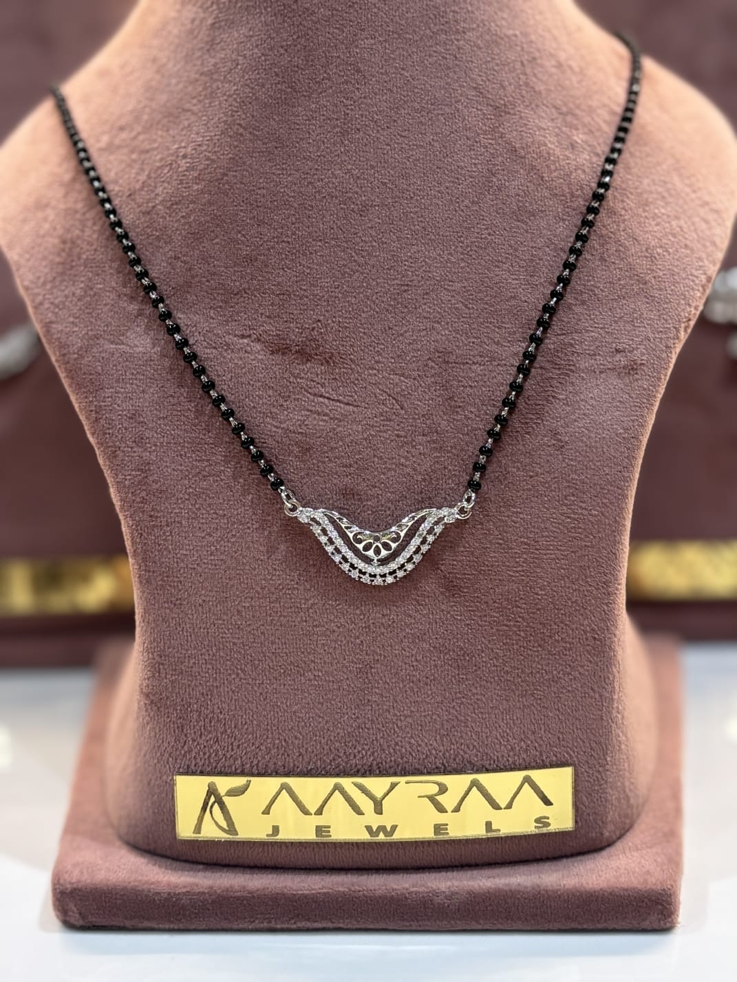 Elite Silver Mangalsutra