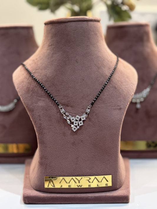 Square & twist Mangalsutra