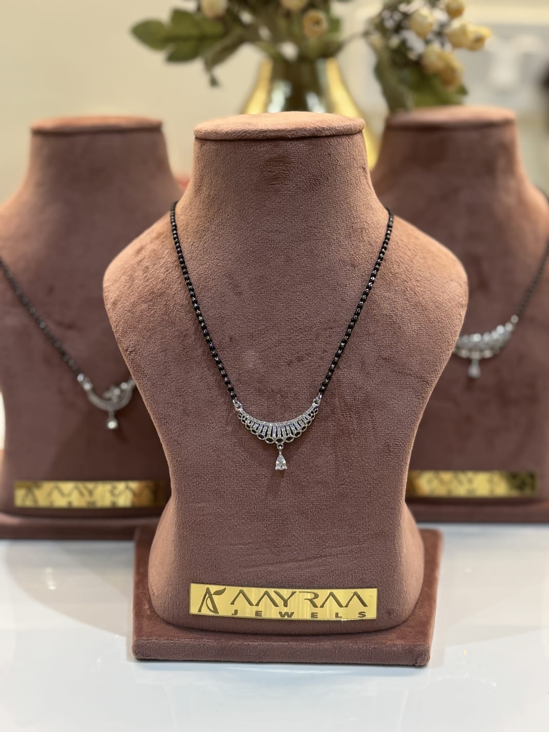 Stripes Infinity Mangalsutra