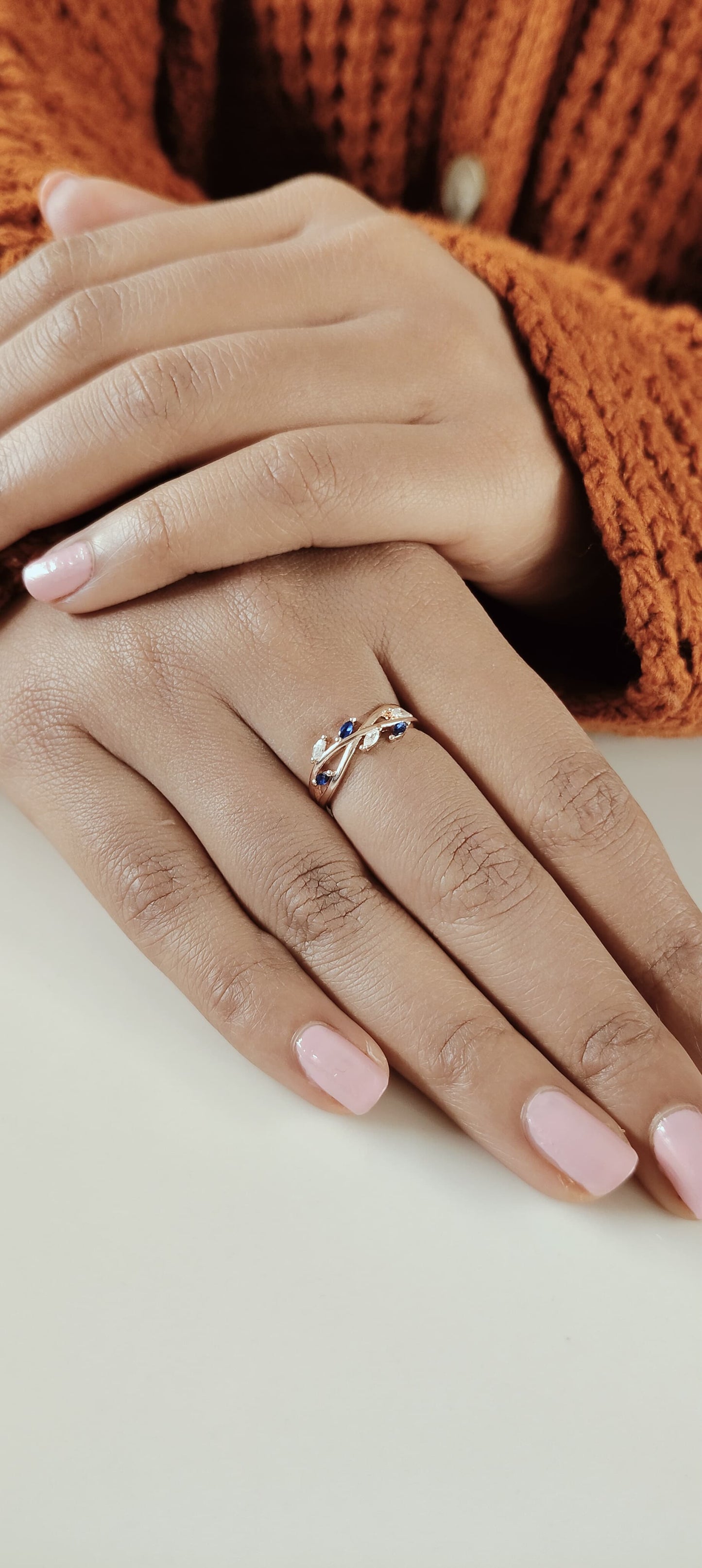 Leafy Silver Ring (RGS)(B)