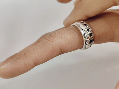 Elephant Spinner Ring